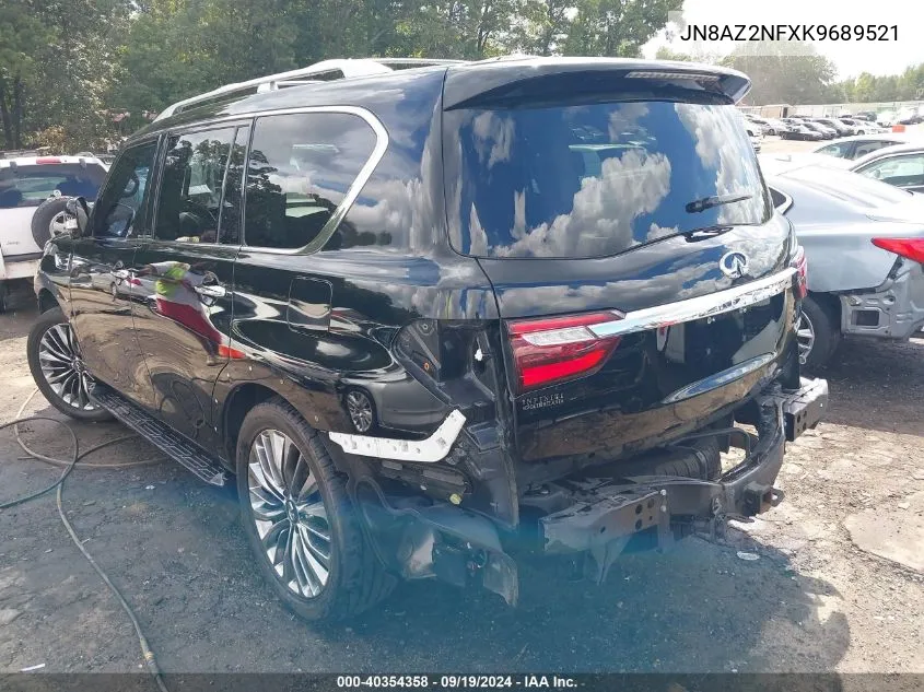 2019 Infiniti Qx80 Luxe VIN: JN8AZ2NFXK9689521 Lot: 40354358