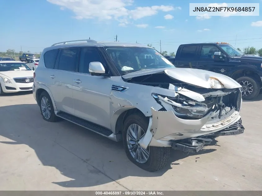 2019 Infiniti Qx80 Luxe VIN: JN8AZ2NF7K9684857 Lot: 40465897