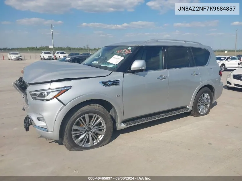 2019 Infiniti Qx80 Luxe VIN: JN8AZ2NF7K9684857 Lot: 40465897