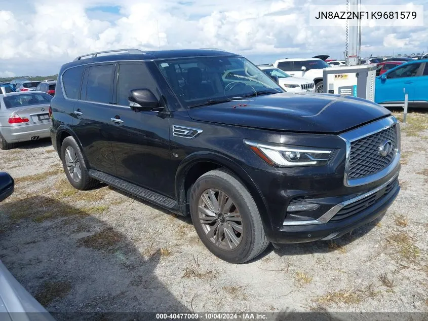 2019 Infiniti Qx80 Luxe VIN: JN8AZ2NF1K9681579 Lot: 40477009