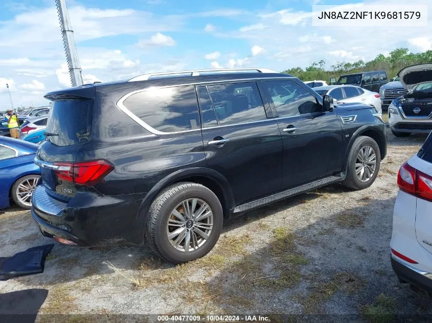 2019 Infiniti Qx80 Luxe VIN: JN8AZ2NF1K9681579 Lot: 40477009