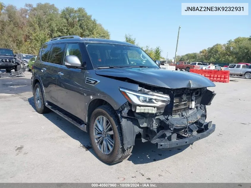 2019 Infiniti Qx80 Luxe VIN: JN8AZ2NE3K9232931 Lot: 40507960