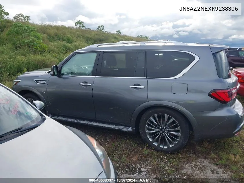 2019 Infiniti Qx80 Luxe VIN: JN8AZ2NEXK9238306 Lot: 40538397