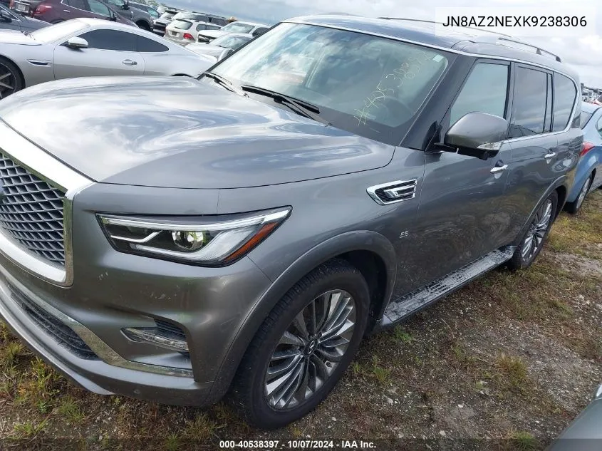 2019 Infiniti Qx80 Luxe VIN: JN8AZ2NEXK9238306 Lot: 40538397