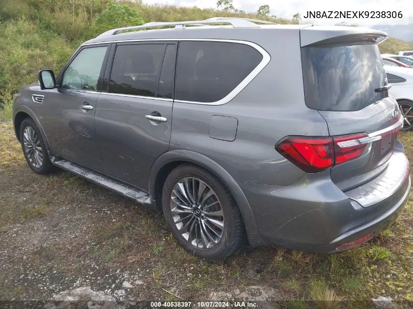 2019 Infiniti Qx80 Luxe VIN: JN8AZ2NEXK9238306 Lot: 40538397