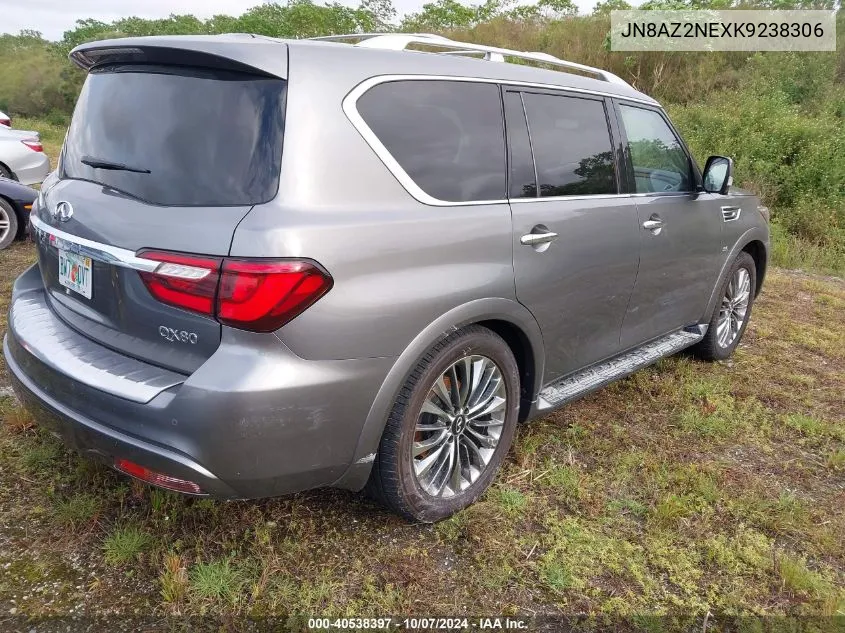 2019 Infiniti Qx80 Luxe VIN: JN8AZ2NEXK9238306 Lot: 40538397