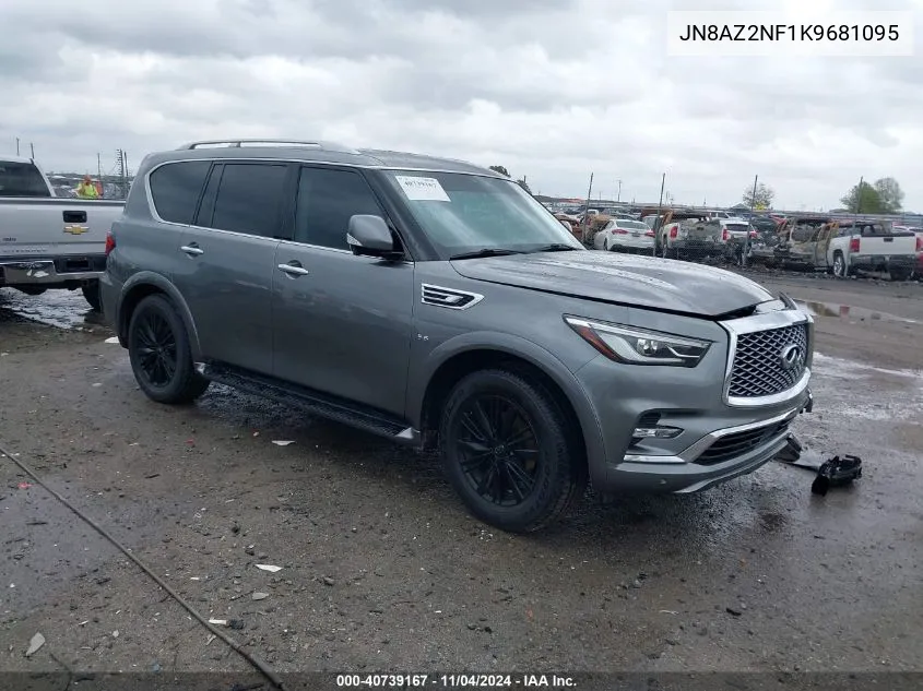 2019 Infiniti Qx80 Luxe VIN: JN8AZ2NF1K9681095 Lot: 40739167