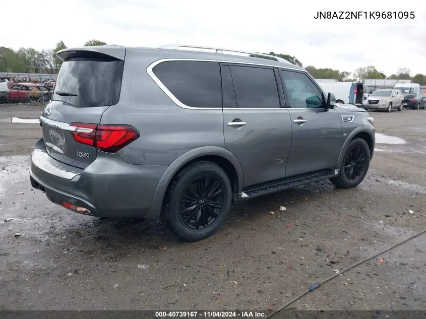 2019 Infiniti Qx80 Luxe VIN: JN8AZ2NF1K9681095 Lot: 40739167