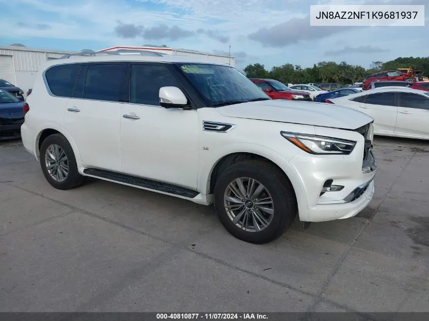 2019 Infiniti Qx80 Luxe VIN: JN8AZ2NF1K9681937 Lot: 40810877