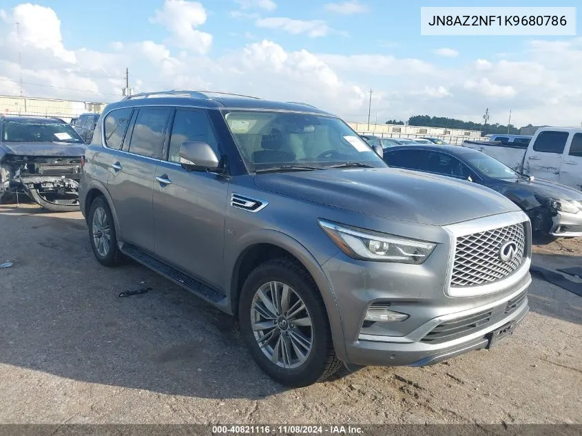 2019 Infiniti Qx80 Luxe VIN: JN8AZ2NF1K9680786 Lot: 40821116