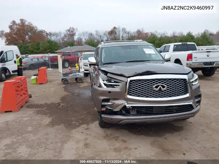 2019 Infiniti Qx80 Limited/Luxe VIN: JN8AZ2NC2K9460997 Lot: 40827820