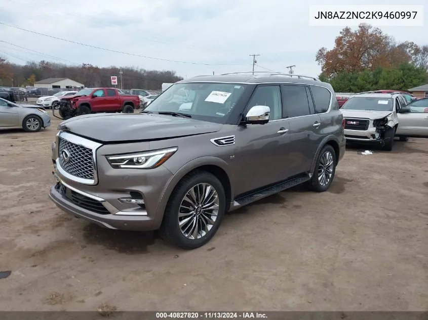 2019 Infiniti Qx80 Limited/Luxe VIN: JN8AZ2NC2K9460997 Lot: 40827820