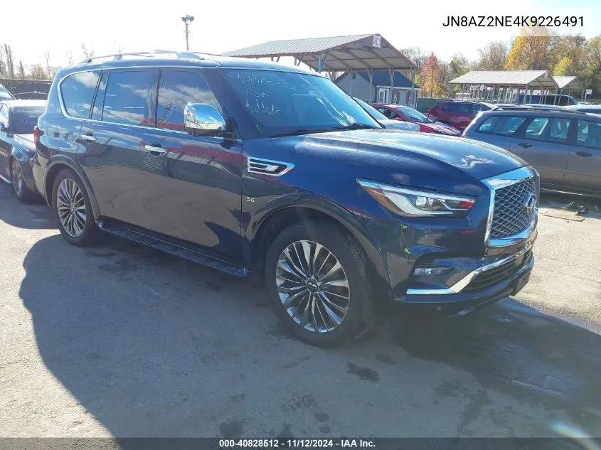 2019 Infiniti Qx80 Limited/Luxe VIN: JN8AZ2NE4K9226491 Lot: 40828512