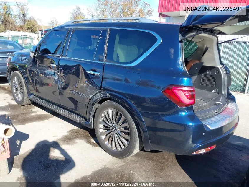 2019 Infiniti Qx80 Limited/Luxe VIN: JN8AZ2NE4K9226491 Lot: 40828512