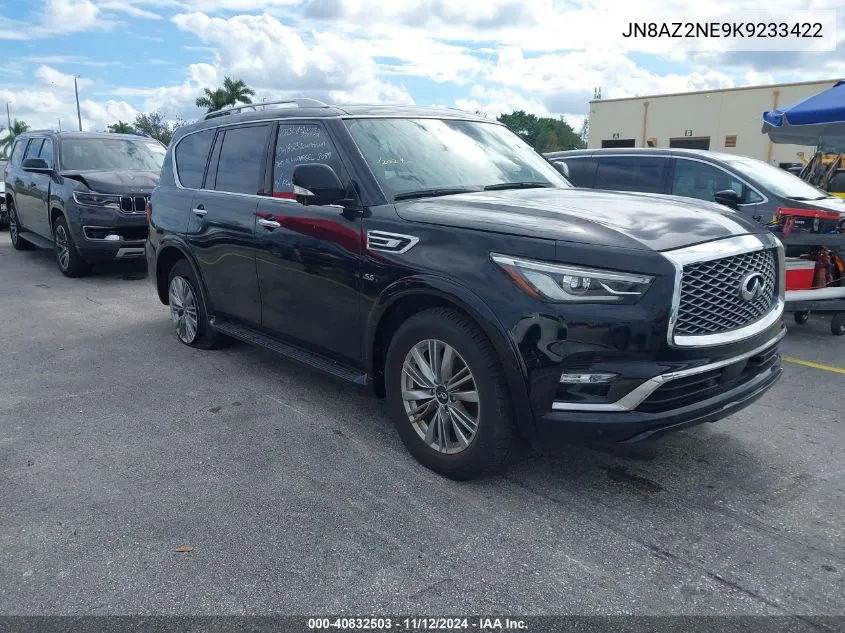 2019 Infiniti Qx80 Luxe/Limited VIN: JN8AZ2NE9K9233422 Lot: 40832503