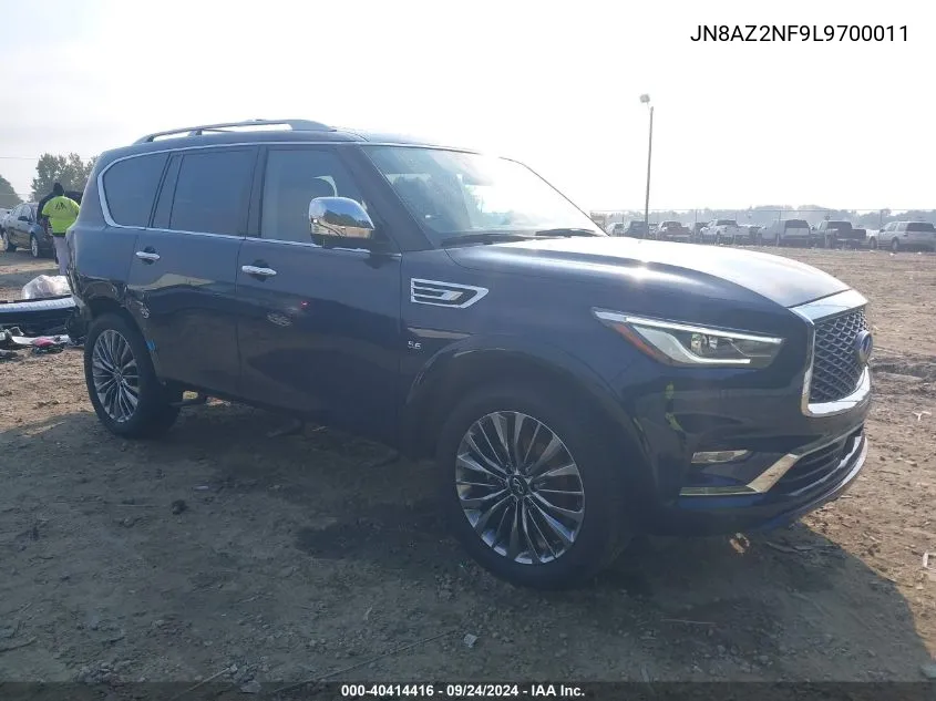 2020 Infiniti Qx80 Luxe VIN: JN8AZ2NF9L9700011 Lot: 40414416