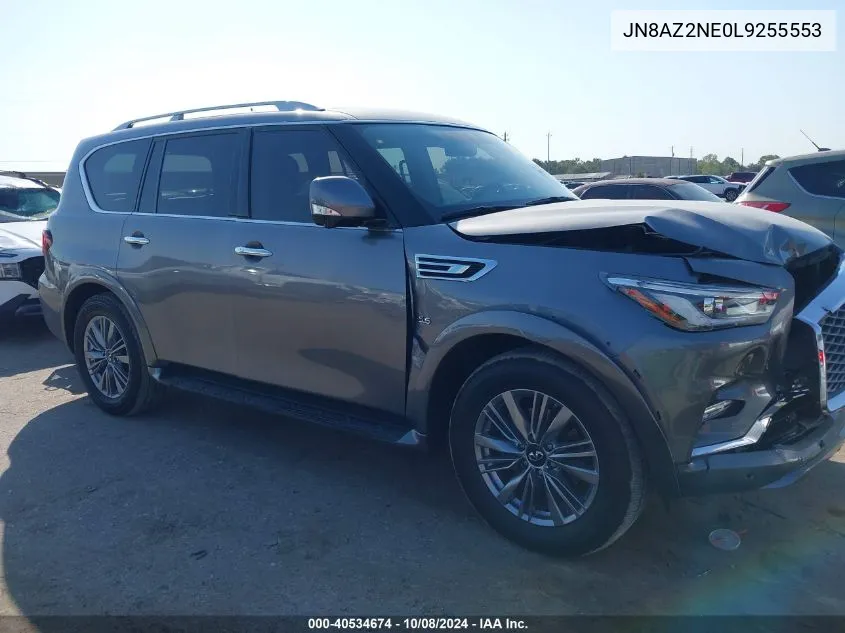 2020 Infiniti Qx80 Luxe/Limited VIN: JN8AZ2NE0L9255553 Lot: 40534674