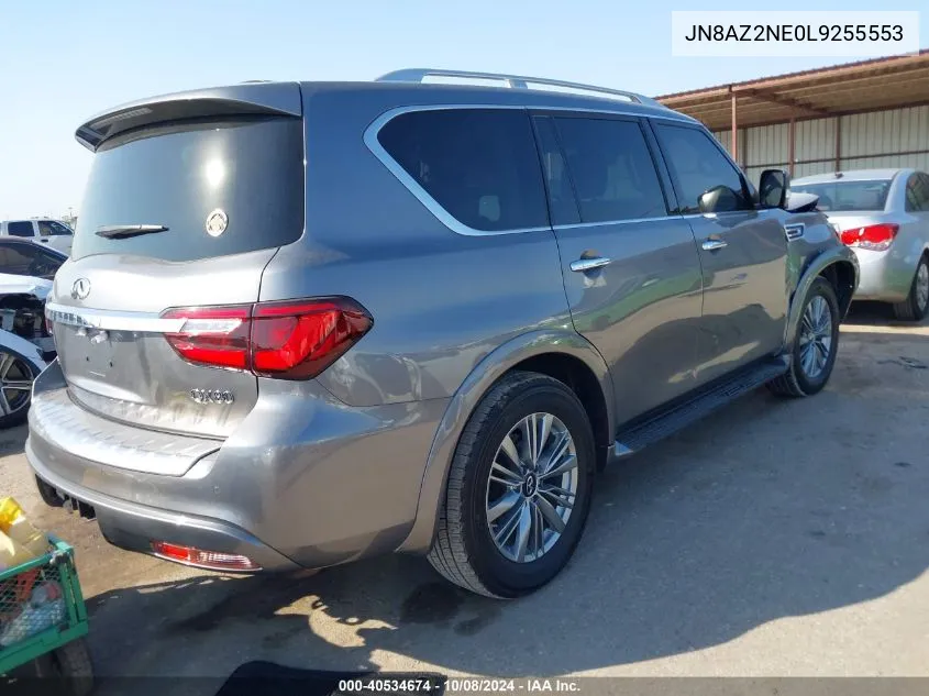 2020 Infiniti Qx80 Luxe/Limited VIN: JN8AZ2NE0L9255553 Lot: 40534674