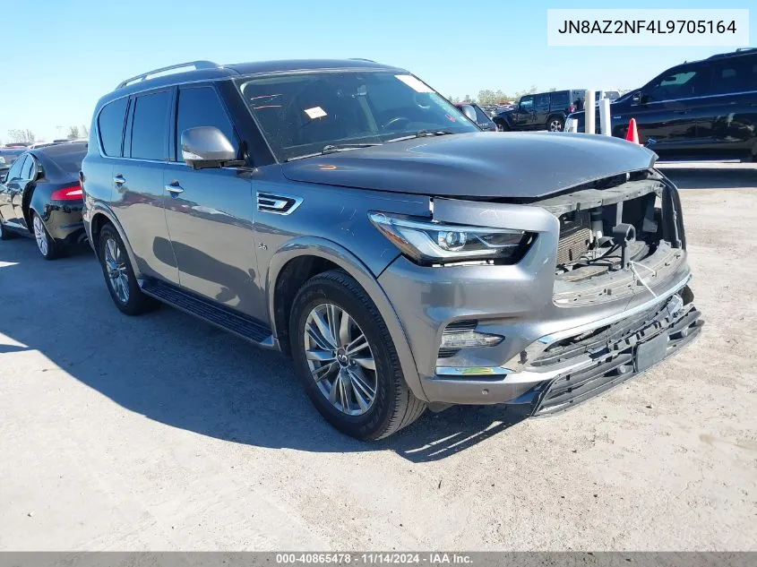 2020 Infiniti Qx80 Luxe VIN: JN8AZ2NF4L9705164 Lot: 40865478