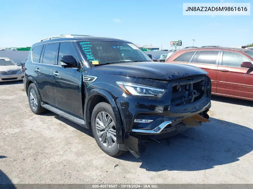 JN8AZ2AD6M9861616 2021 Infiniti Qx80 Luxe