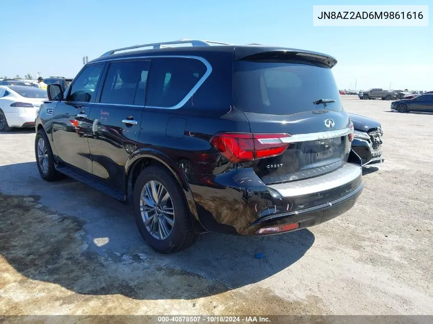 JN8AZ2AD6M9861616 2021 Infiniti Qx80 Luxe