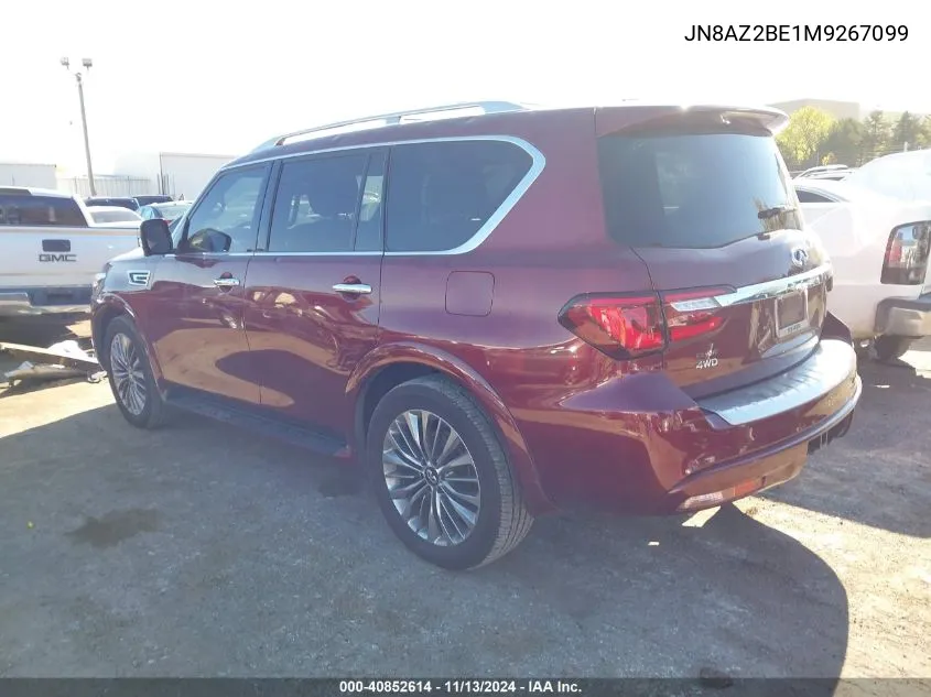 JN8AZ2BE1M9267099 2021 Infiniti Qx80 Sensory Awd