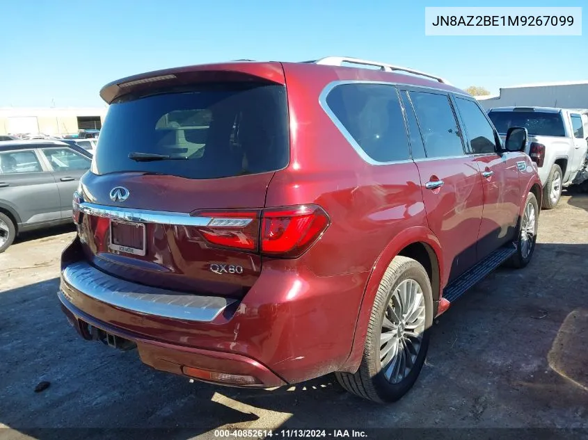 JN8AZ2BE1M9267099 2021 Infiniti Qx80 Sensory Awd