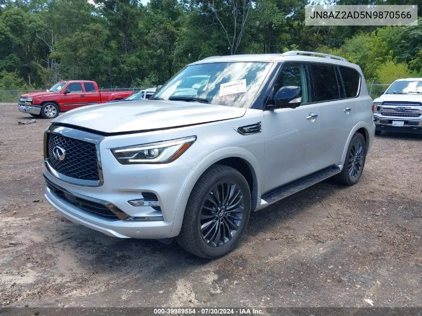 JN8AZ2AD5N9870566 2022 Infiniti Qx80 Premium Select