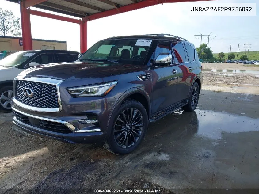 2023 Infiniti Qx80 Premium Select VIN: JN8AZ2AF2P9756092 Lot: 40465253