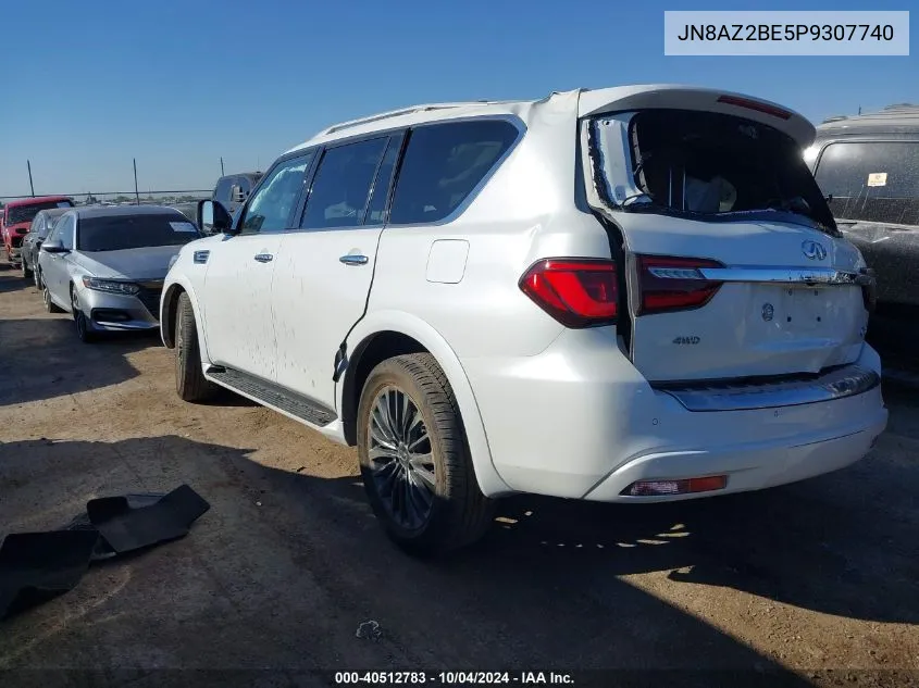 2023 Infiniti Qx80 Sensory Awd VIN: JN8AZ2BE5P9307740 Lot: 40512783