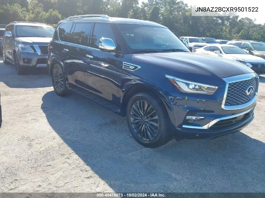 2024 Infiniti Qx80 Sensory VIN: JN8AZ2BCXR9501522 Lot: 40479573