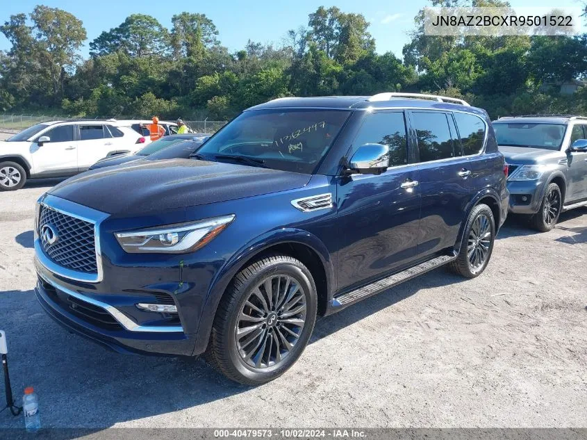 2024 Infiniti Qx80 Sensory VIN: JN8AZ2BCXR9501522 Lot: 40479573