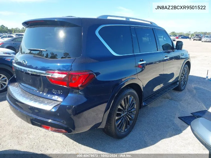 2024 Infiniti Qx80 Sensory VIN: JN8AZ2BCXR9501522 Lot: 40479573