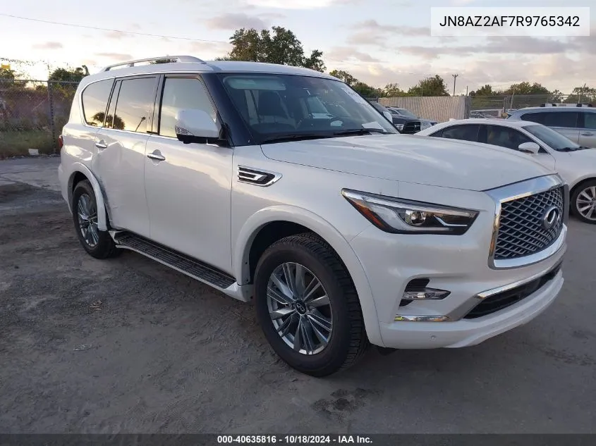 2024 Infiniti Qx80 Luxe VIN: JN8AZ2AF7R9765342 Lot: 40635816