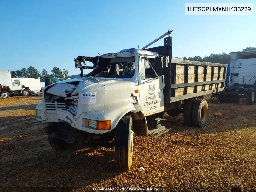 1992 International 4000 4700 VIN: 1HTSCPLMXNH433229 Lot: 40446359