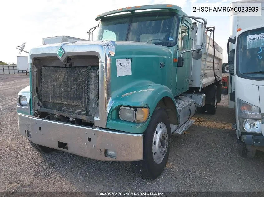 2000 International 9900 9900I VIN: 2HSCHAMR6YC033939 Lot: 40576176