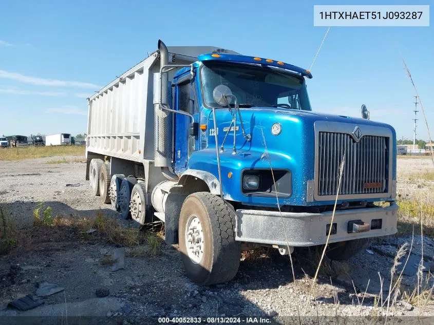 2001 International 5600 5600I VIN: 1HTXHAET51J093287 Lot: 40052833