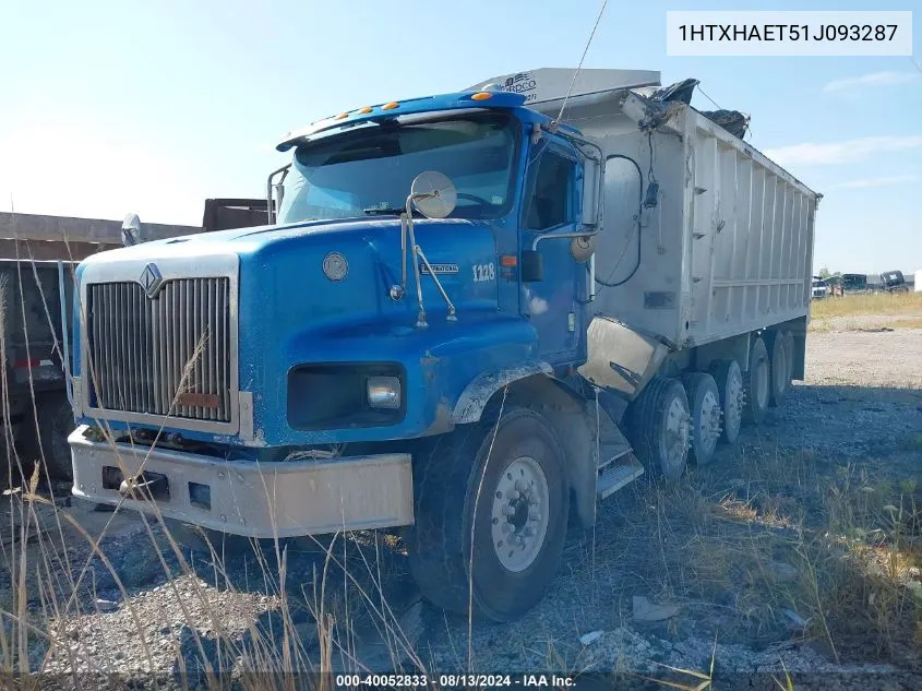 2001 International 5600 5600I VIN: 1HTXHAET51J093287 Lot: 40052833