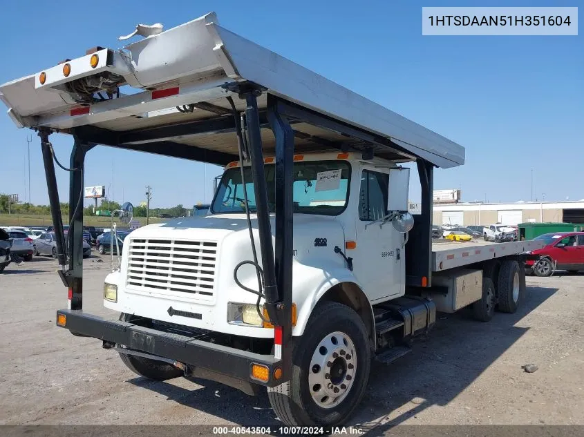 2001 International 4000 4900 VIN: 1HTSDAAN51H351604 Lot: 40543504