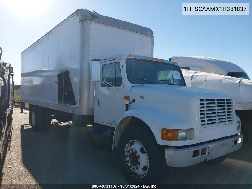 2001 International 4000 4700 VIN: 1HTSCAAMX1H381837 Lot: 40731107