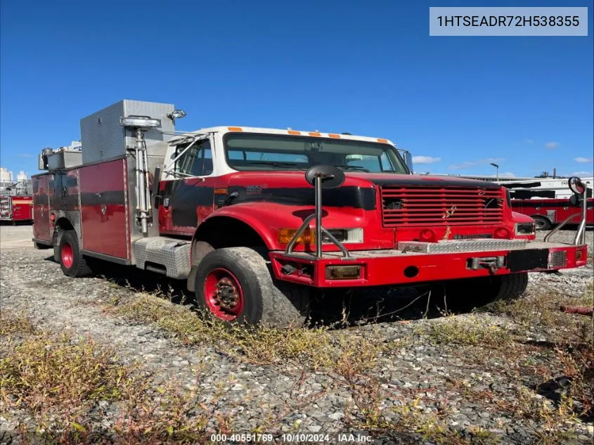 2002 International 4000 4800 VIN: 1HTSEADR72H538355 Lot: 40551769