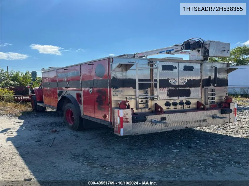 2002 International 4000 4800 VIN: 1HTSEADR72H538355 Lot: 40551769