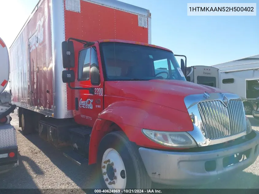 2002 International 4000 4400 VIN: 1HTMKAAN52H500402 Lot: 40624969