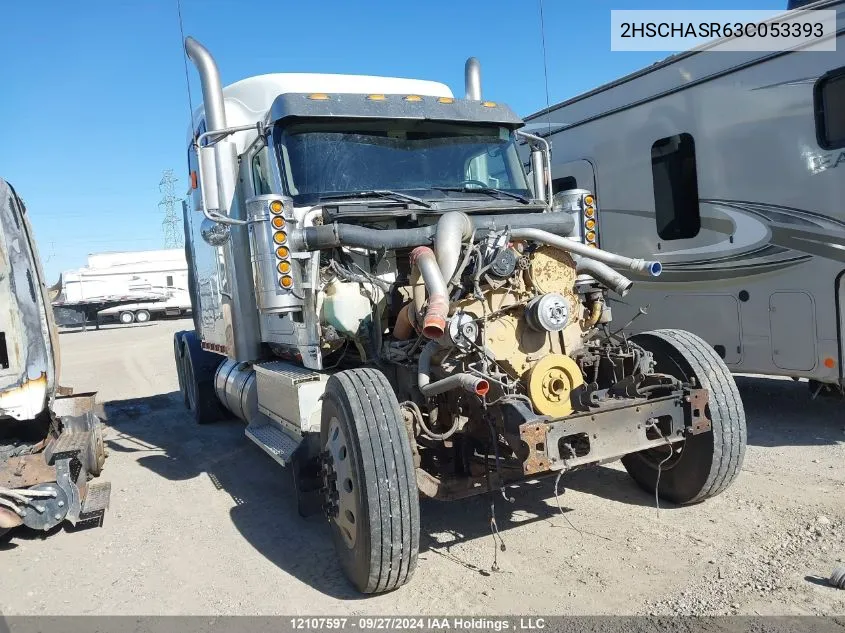 2003 International 9900 I VIN: 2HSCHASR63C053393 Lot: 12107597