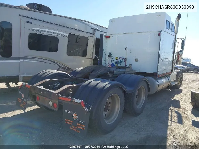 2003 International 9900 I VIN: 2HSCHASR63C053393 Lot: 12107597