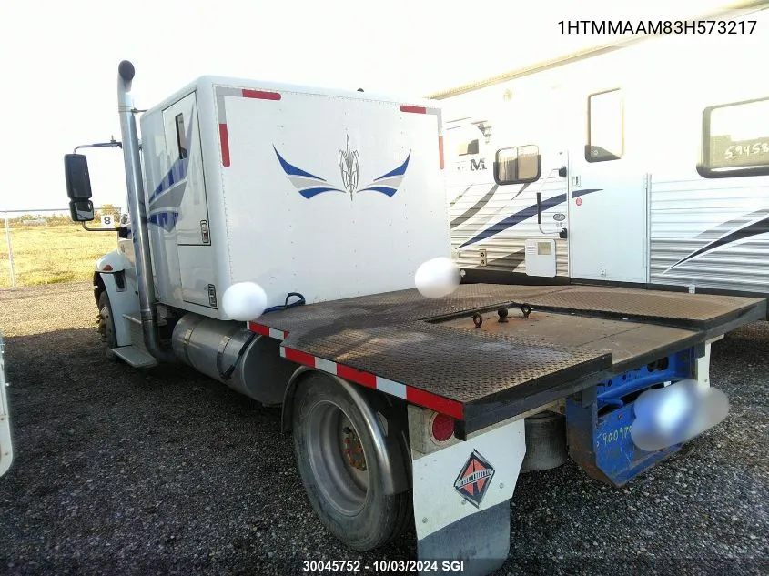 2003 International 4000 4300 VIN: 1HTMMAAM83H573217 Lot: 30045752