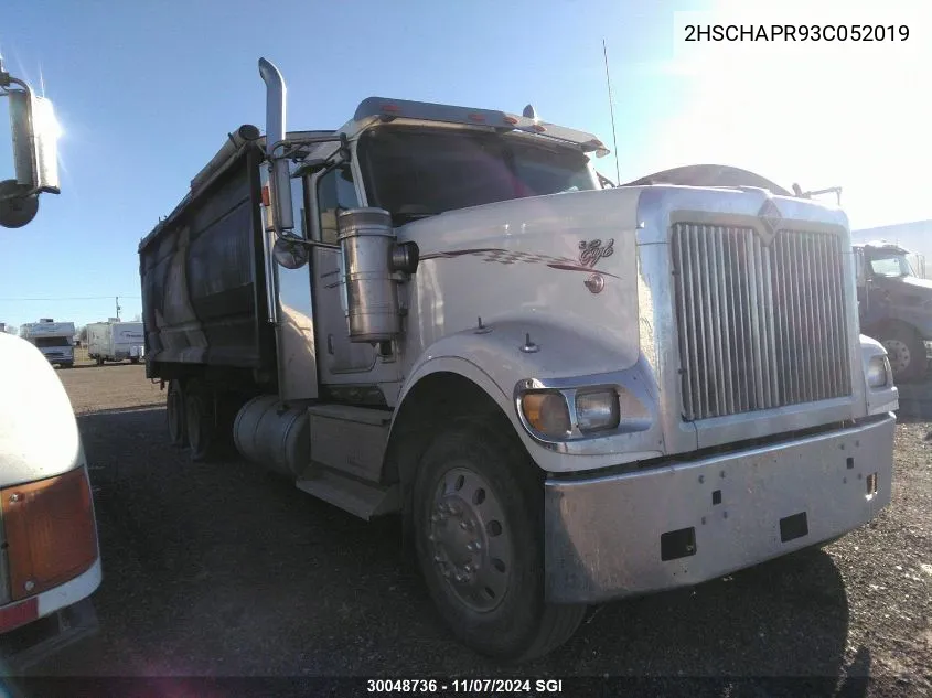 2003 International 9900 I VIN: 2HSCHAPR93C052019 Lot: 30048736