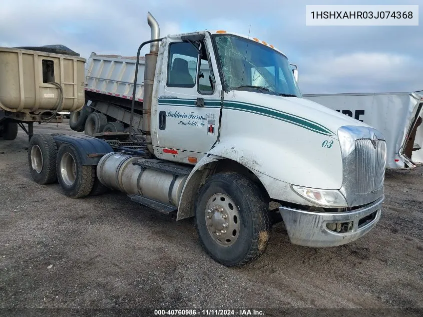 2003 International 8600 8600 VIN: 1HSHXAHR03J074368 Lot: 40760986