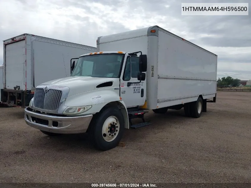 2004 International 4000 4300 VIN: 1HTMMAAM64H596500 Lot: 39745606