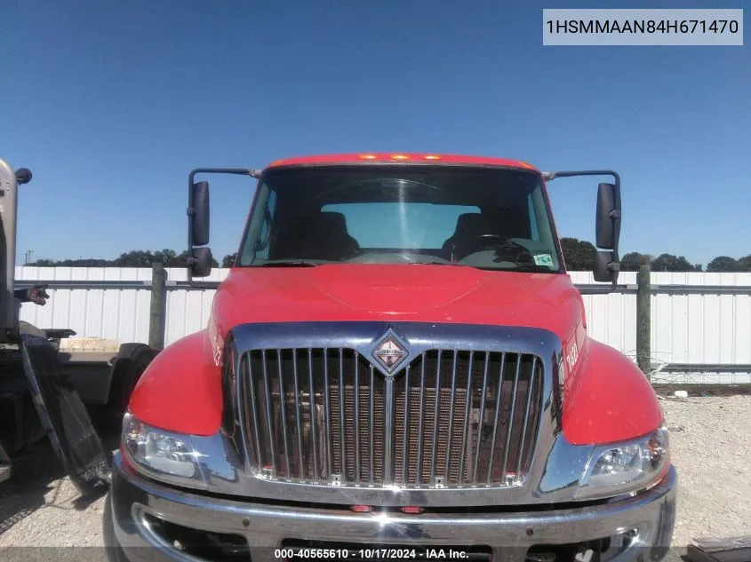 2004 International 4000 4300 VIN: 1HSMMAAN84H671470 Lot: 40565610